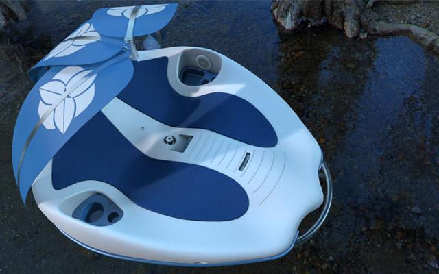 Chilli Island Relax-Elektroboot Prototyp von Keiko